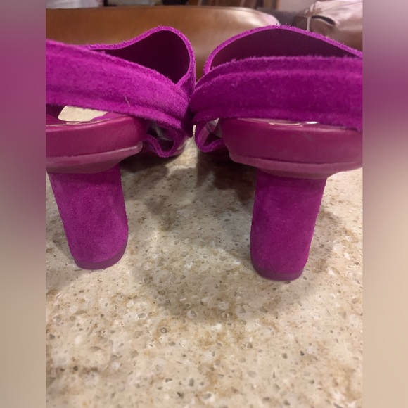 NWOT Pedro Garcia Collin’s Slingback Suede Sandals Size 39 (Size 8.5) - Picture 4 of 11
